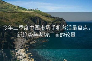 今年二季度中國市場手機激活量盤點，新趨勢與老牌廠商的較量