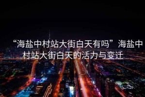 “海鹽中村站大街白天有嗎”海鹽中村站大街白天的活力與變遷