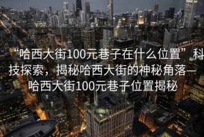 “哈西大街100元巷子在什么位置”科技探索，揭秘哈西大街的神秘角落—哈西大街100元巷子位置揭秘