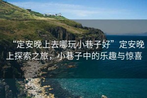 “定安晚上去哪玩小巷子好”定安晚上探索之旅，小巷子中的樂趣與驚喜