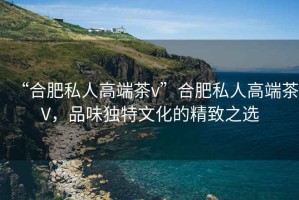 “合肥私人高端茶v”合肥私人高端茶V，品味獨特文化的精致之選