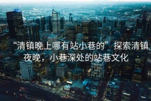 “清鎮晚上哪有站小巷的”探索清鎮夜晚，小巷深處的站巷文化