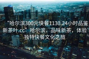 “哈爾濱300元快餐1130.24小時品鑒新茶葉.cc”哈爾濱，品味新茶，體驗獨特快餐文化之旅