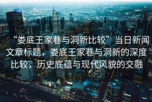 “婁底王家巷與洞新比較”當日新聞文章標題，婁底王家巷與洞新的深度比較，歷史底蘊與現代風貌的交融