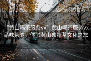“黃山喝茶服務vx”黃山喝茶服務vx，品味茶韻，體驗黃山獨特茶文化之旅