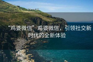 “雞婆微信”雞婆微信，引領社交新時代的全新體驗