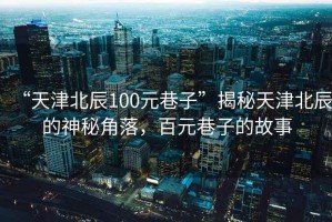 “天津北辰100元巷子”揭秘天津北辰的神秘角落，百元巷子的故事