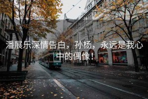 潘展樂深情告白，孫楊，永遠是我心中的偶像！