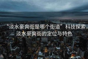 “淡水豪爽街是哪個街道”科技探索，淡水豪爽街的定位與特色