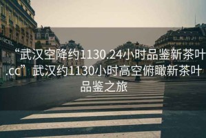 “武漢空降約1130.24小時品鑒新茶葉.cc”武漢約1130小時高空俯瞰新茶葉品鑒之旅