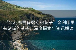 “金利哪里有站崗的巷子”金利哪里有站崗的巷子，深度探索與資訊解讀