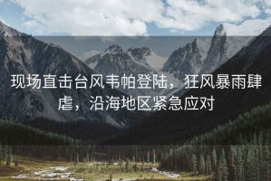 現(xiàn)場直擊臺風(fēng)韋帕登陸，狂風(fēng)暴雨肆虐，沿海地區(qū)緊急應(yīng)對