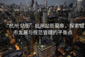 “杭州 站街”杭州站街現象，探索城市發展與規范管理的平衡點