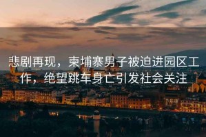 悲劇再現(xiàn)，柬埔寨男子被迫進園區(qū)工作，絕望跳車身亡引發(fā)社會關(guān)注