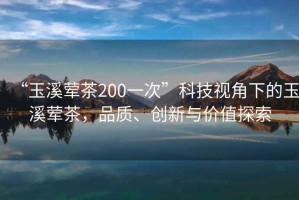 “玉溪葷茶200一次”科技視角下的玉溪葷茶，品質、創新與價值探索