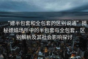 “嫖半包套和全包套的區(qū)別說通”揭秘嫖娼場所中的半包套與全包套，區(qū)別解析及其社會影響探討