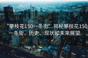 “攀枝花150一條街”揭秘攀枝花150一條街，歷史、現(xiàn)狀和未來展望