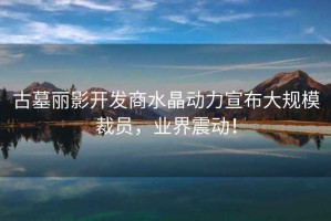 古墓麗影開發(fā)商水晶動力宣布大規(guī)模裁員，業(yè)界震動！