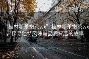 “桂林新茶嫩茶wx”桂林新茶嫩茶wx，探尋獨特風味與品質背后的故事