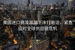 美國進(jìn)口商凌晨蹦下床打電話，緊急應(yīng)對(duì)全球供應(yīng)鏈危機(jī)