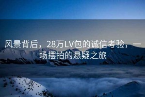 風景背后，28萬LV包的誠信考驗，一場擺拍的懸疑之旅
