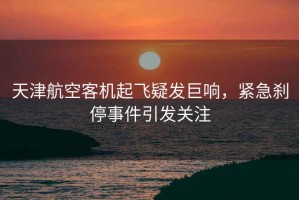 天津航空客機起飛疑發巨響，緊急剎停事件引發關注