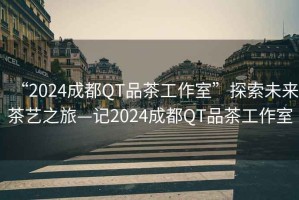 “2024成都QT品茶工作室”探索未來茶藝之旅—記2024成都QT品茶工作室