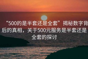 “500的是半套還是全套”揭秘數字背后的真相，關于500元服務是半套還是全套的探討