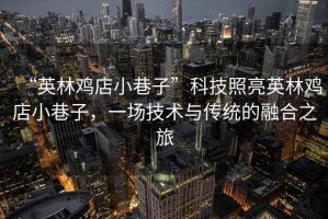 “英林雞店小巷子”科技照亮英林雞店小巷子，一場技術與傳統的融合之旅