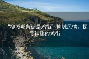 “柳城哪條街是雞街”柳城風情，探尋神秘的雞街