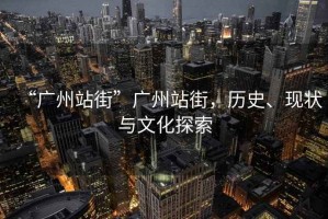 “廣州站街”廣州站街，歷史、現(xiàn)狀與文化探索