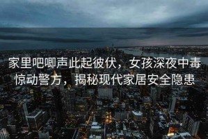 家里吧唧聲此起彼伏，女孩深夜中毒驚動警方，揭秘現代家居安全隱患
