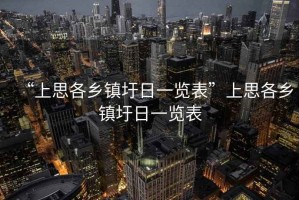 “上思各鄉鎮圩日一覽表”上思各鄉鎮圩日一覽表
