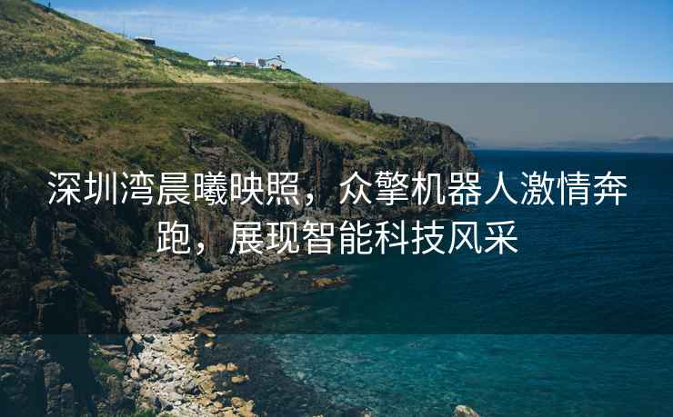 深圳灣晨曦映照，眾擎機器人激情奔跑，展現智能科技風采