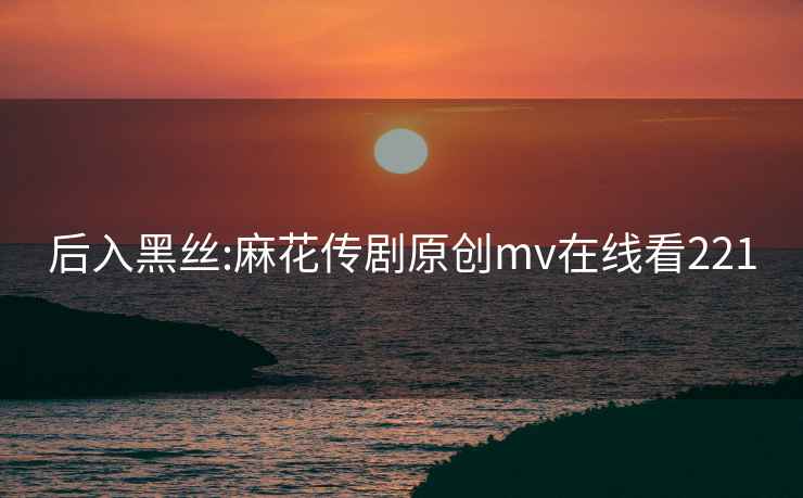 后入黑絲:麻花傳劇原創mv在線看221