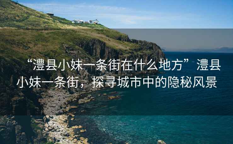 “澧縣小妹一條街在什么地方”澧縣小妹一條街，探尋城市中的隱秘風景
