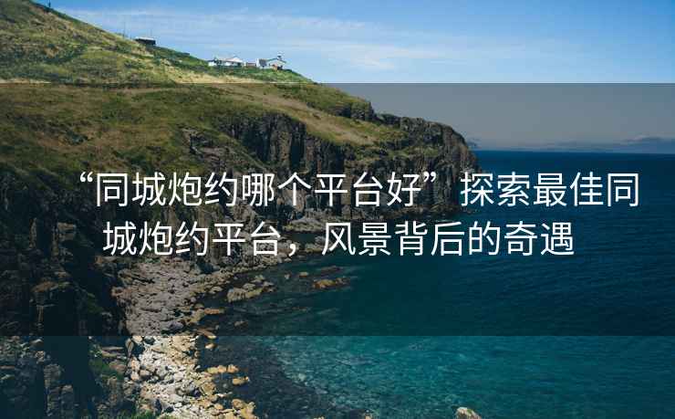 “同城炮約哪個平臺好”探索最佳同城炮約平臺，風景背后的奇遇