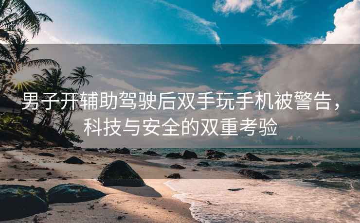 男子開輔助駕駛后雙手玩手機被警告，科技與安全的雙重考驗