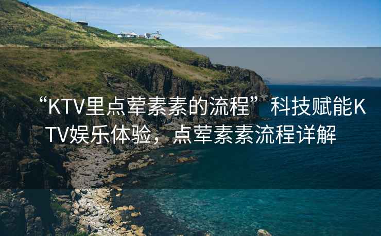 “KTV里點葷素素的流程”科技賦能KTV娛樂體驗，點葷素素流程詳解