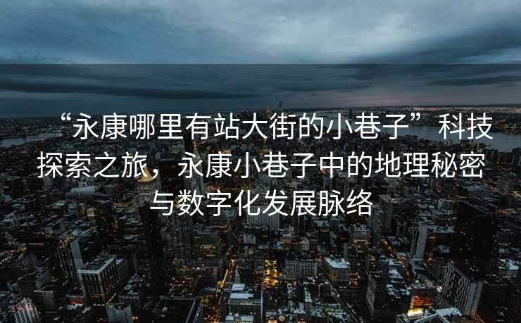 “永康哪里有站大街的小巷子”科技探索之旅，永康小巷子中的地理秘密與數字化發展脈絡
