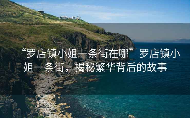 “羅店鎮小姐一條街在哪”羅店鎮小姐一條街，揭秘繁華背后的故事