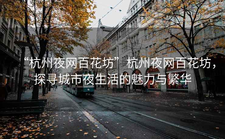 “杭州夜網(wǎng)百花坊”杭州夜網(wǎng)百花坊，探尋城市夜生活的魅力與繁華