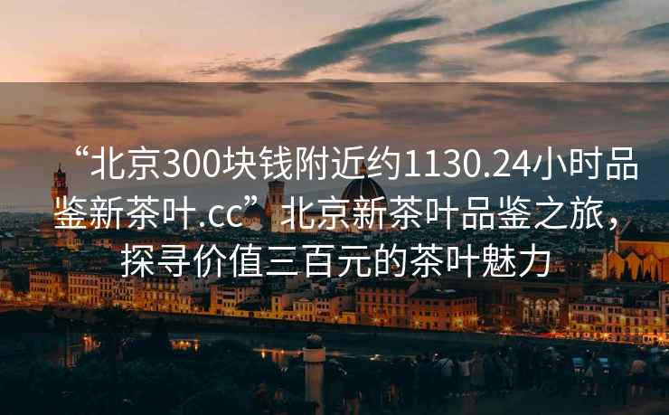 “北京300塊錢附近約1130.24小時品鑒新茶葉.cc”北京新茶葉品鑒之旅，探尋價值三百元的茶葉魅力
