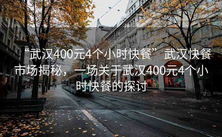“武漢400元4個小時快餐”武漢快餐市場揭秘，一場關于武漢400元4個小時快餐的探討