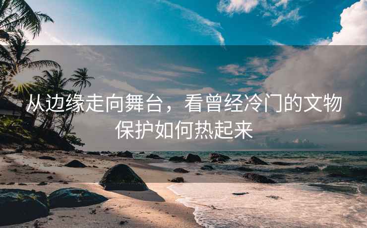 從邊緣走向舞臺，看曾經(jīng)冷門的文物保護如何熱起來