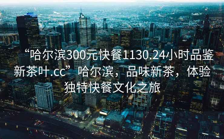 “哈爾濱300元快餐1130.24小時品鑒新茶葉.cc”哈爾濱，品味新茶，體驗獨特快餐文化之旅