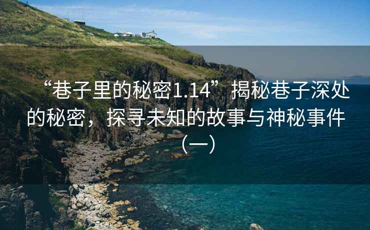“巷子里的秘密1.14”揭秘巷子深處的秘密，探尋未知的故事與神秘事件（一）