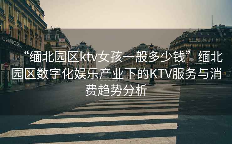 “緬北園區(qū)ktv女孩一般多少錢”緬北園區(qū)數(shù)字化娛樂產(chǎn)業(yè)下的KTV服務(wù)與消費(fèi)趨勢分析