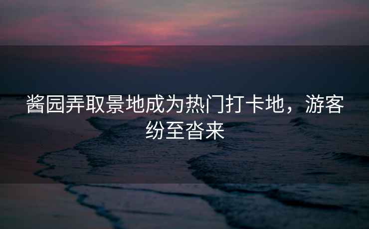 醬園弄取景地成為熱門打卡地，游客紛至沓來