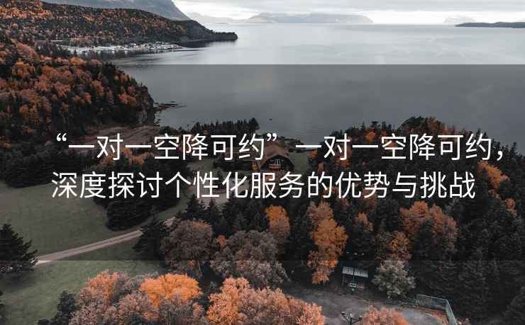 “一對一空降可約”一對一空降可約，深度探討個性化服務的優勢與挑戰